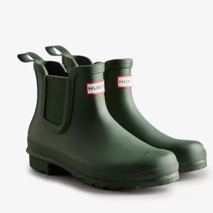 Hunter Original Chelsea Boots Hunter Green